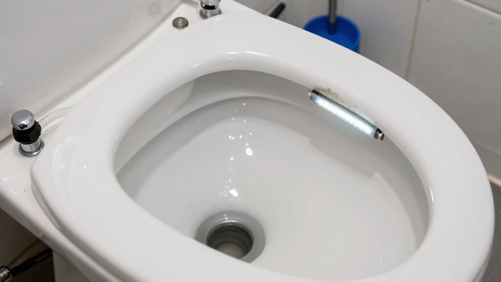 rv toilet clog signs