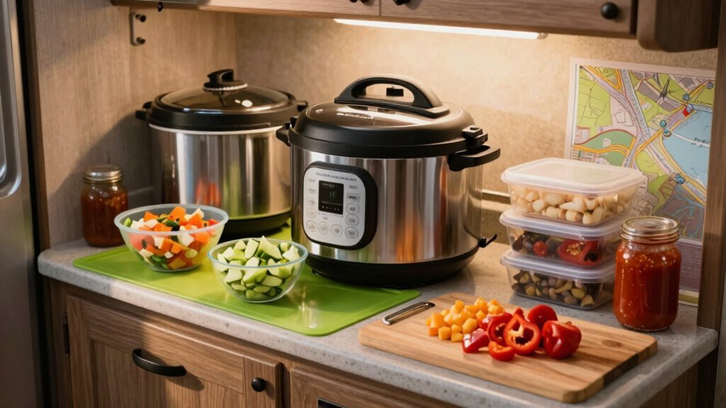 rv travel meal prep strategies