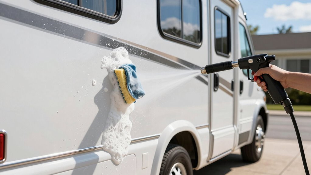 rv washing waxing guide