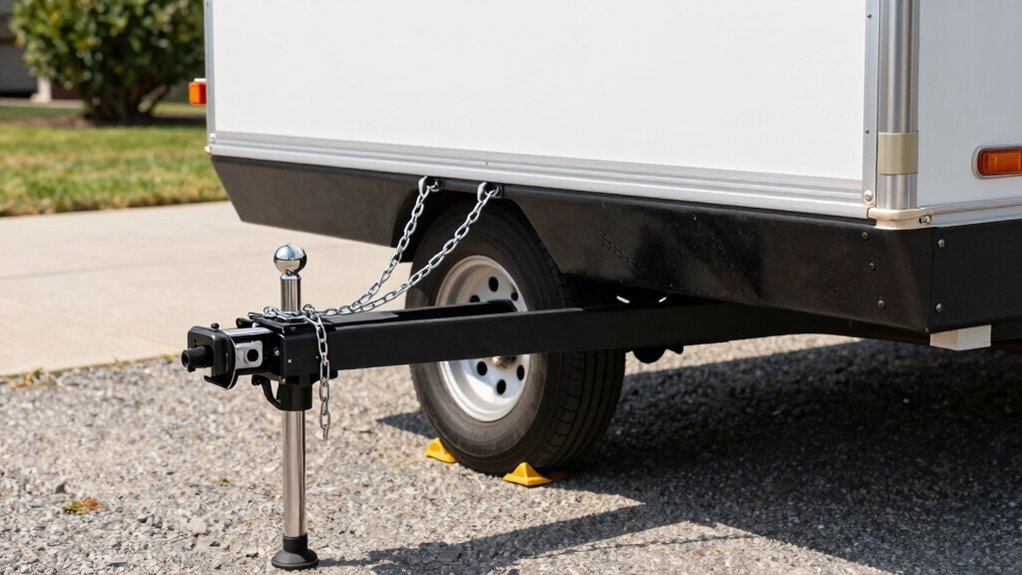 safe hitching of trailer