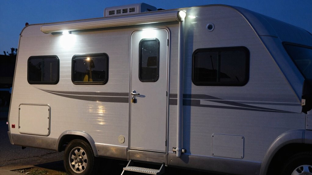 safe well lit rv parking