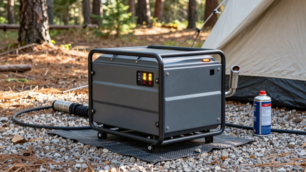 safely operate rv generator