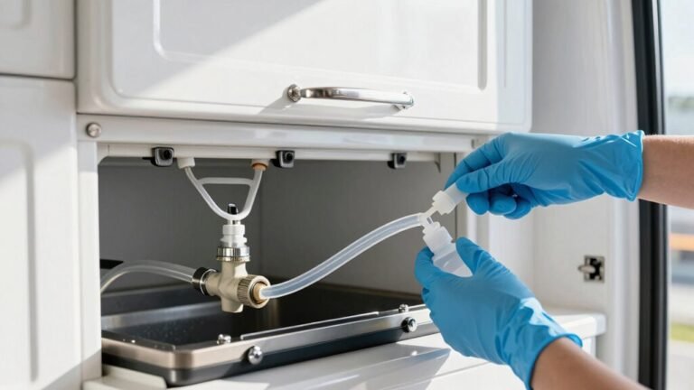 sanitize rv freshwater tank