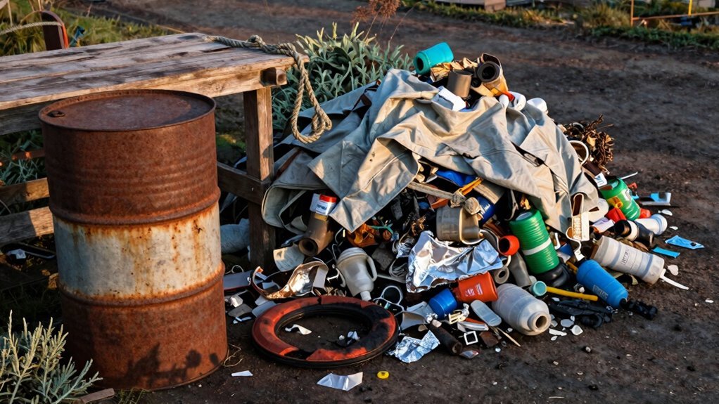 sealed containers distant drop offs