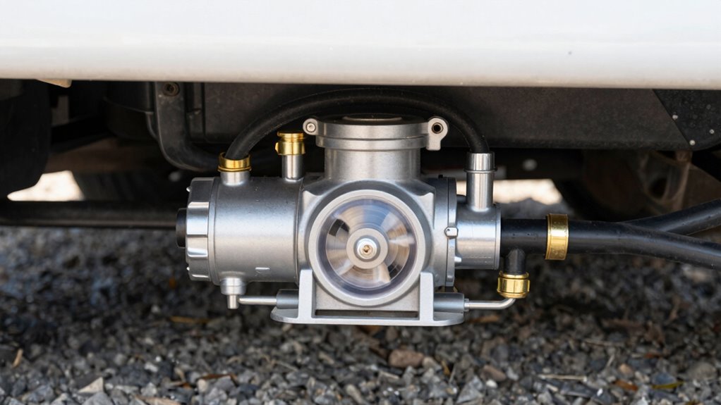 secure seal discharge backflush