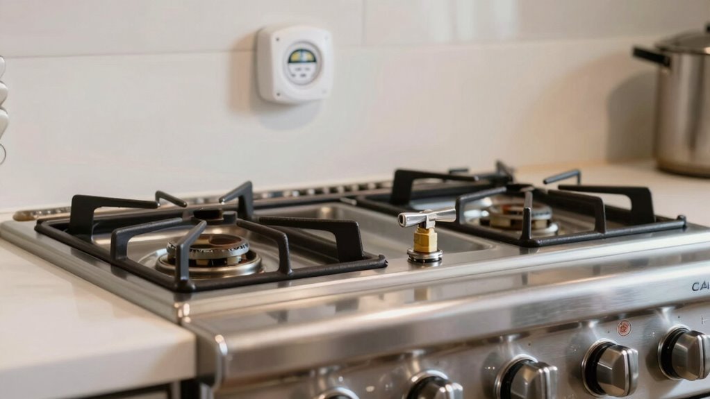 shut propane close valve