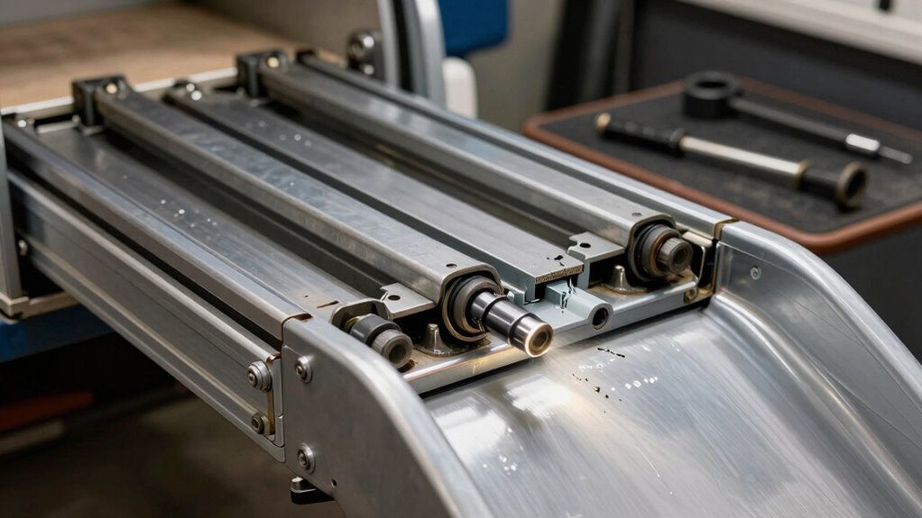 slide out grinding check cables