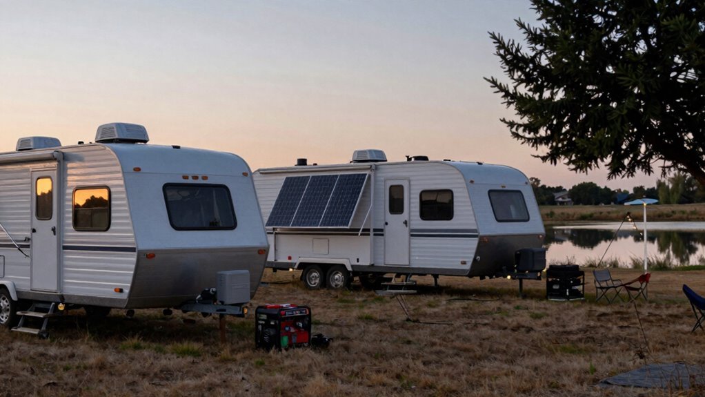 solar quiet generators louder