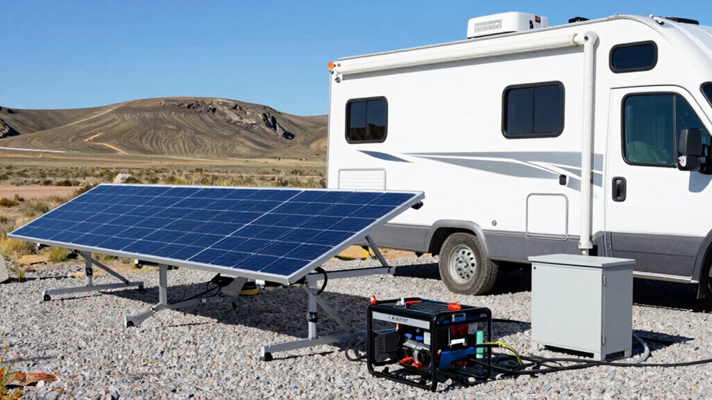 solar vs generator off grid