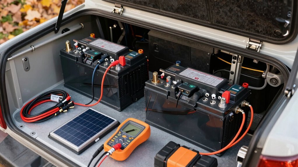 test batteries connections detectors