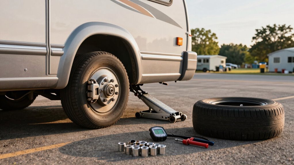 tires brakes suspension inspection
