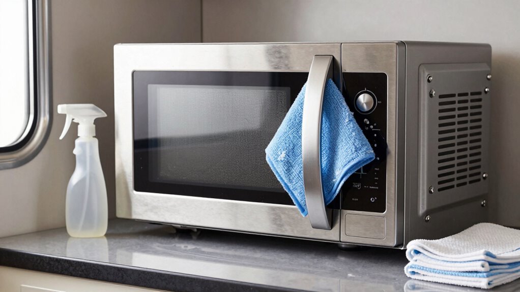 traveling microwave cleaning guide