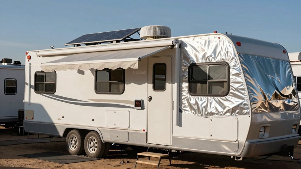 ventilate shade cook outside