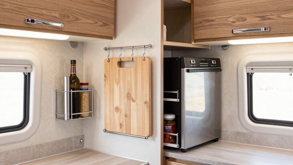 vertical wall mounted rv organizers