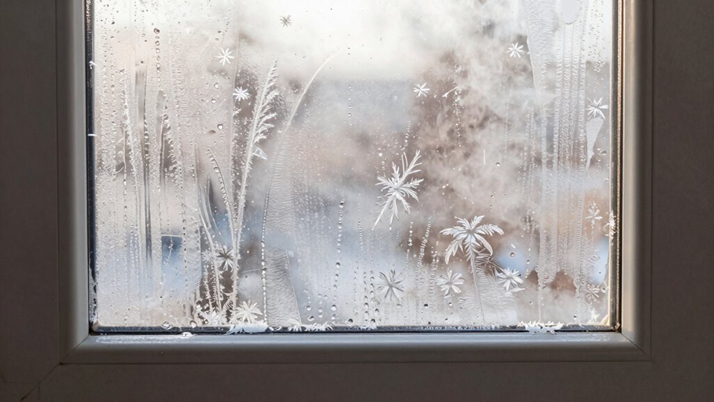 warm moist air condenses