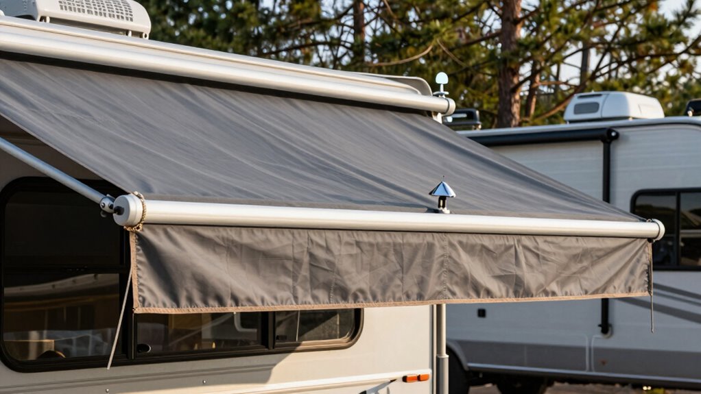 wind sensors auto retract 25mph