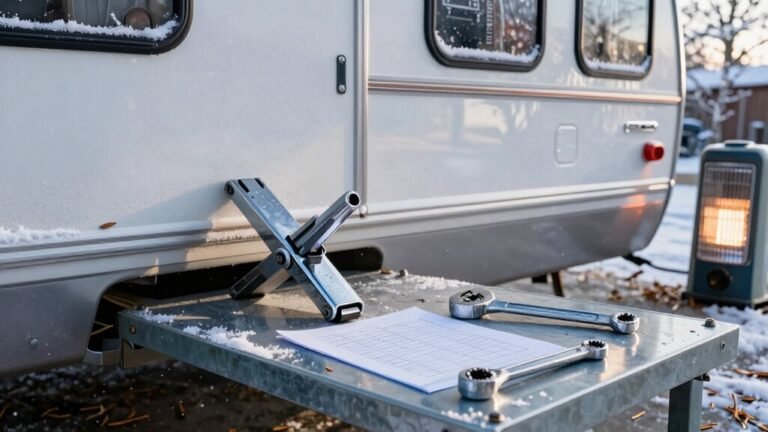 winter rv maintenance checklist