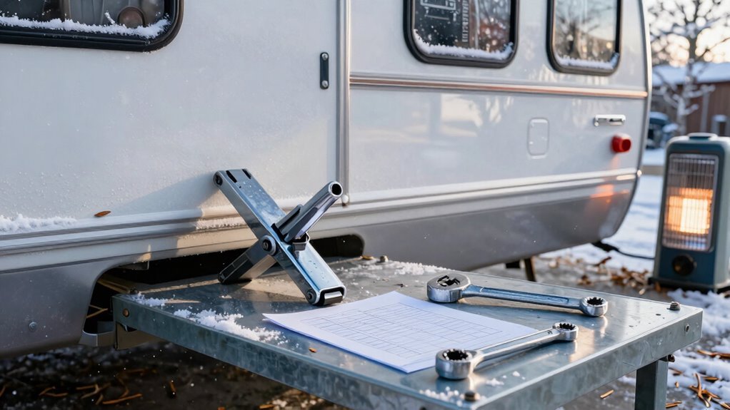winter rv maintenance checklist