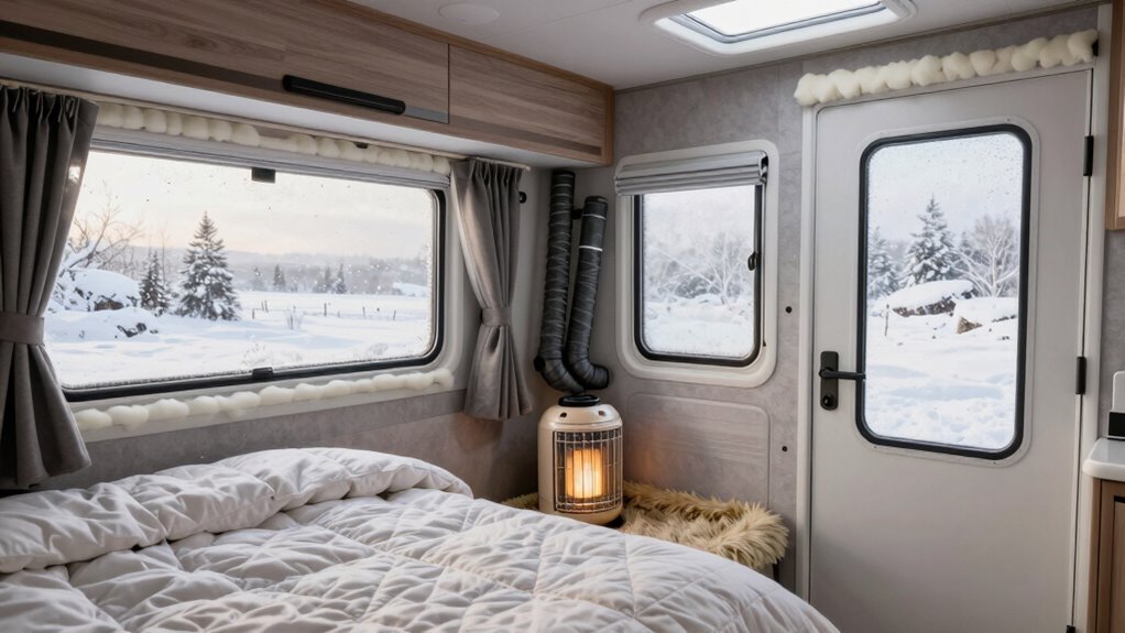 winterize rv with insulation