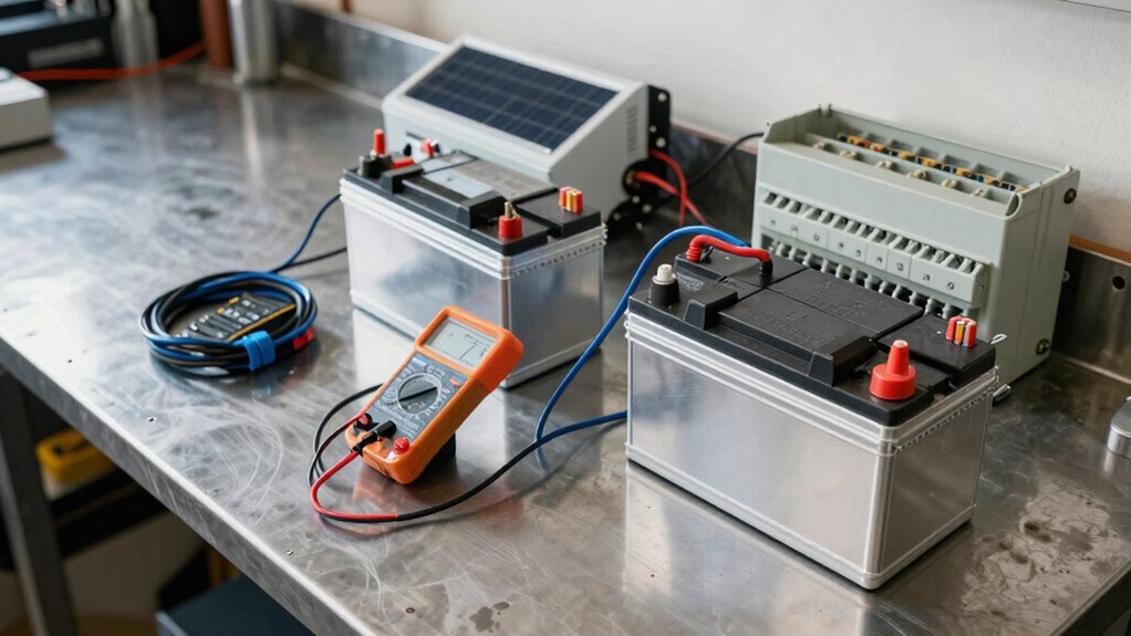 wipe tighten monitor battery